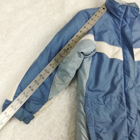 Columbia Girls Jacket Insulated Blue‎ Full Zip Pockets Youth 7/8 - Picture 5 of 14